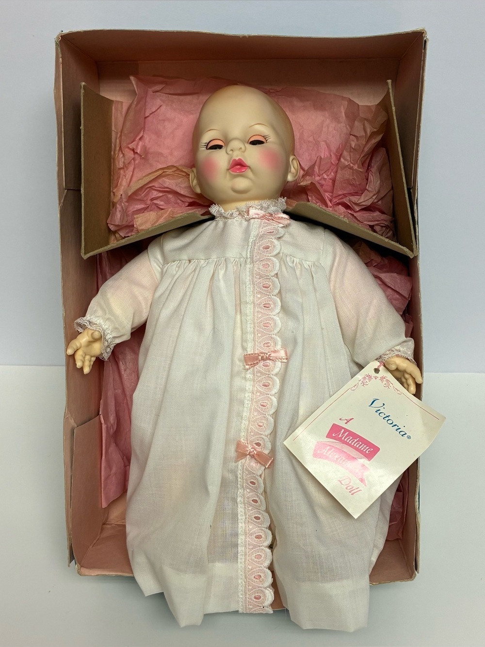 Madame Alexander Victoria Baby Doll #3746 Vintage 70's Original Box